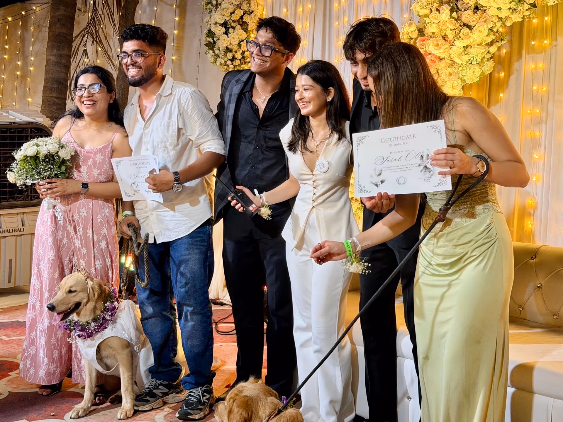 The Big Doggy Wedding Photo 1