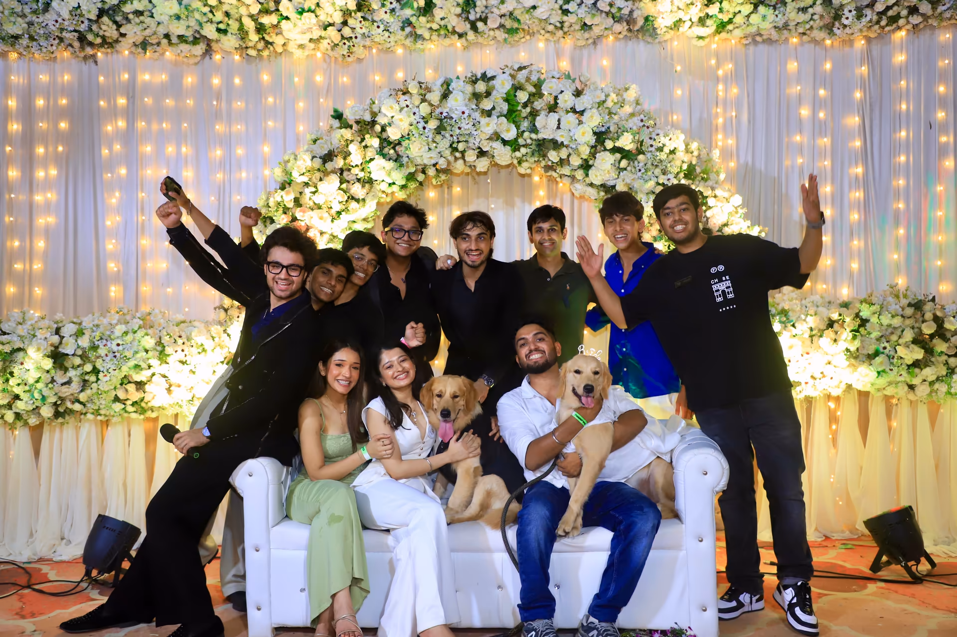 The Big Doggy Wedding Photo 23